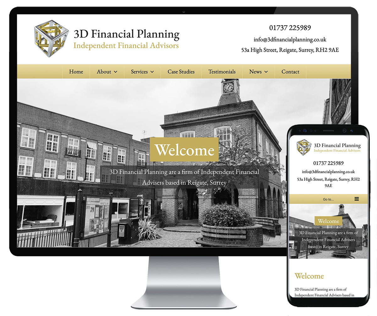 3D Financial Planning website